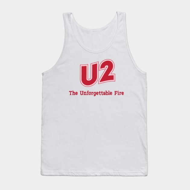 U2 The Unforgettable Fire Tank Top by PowelCastStudio